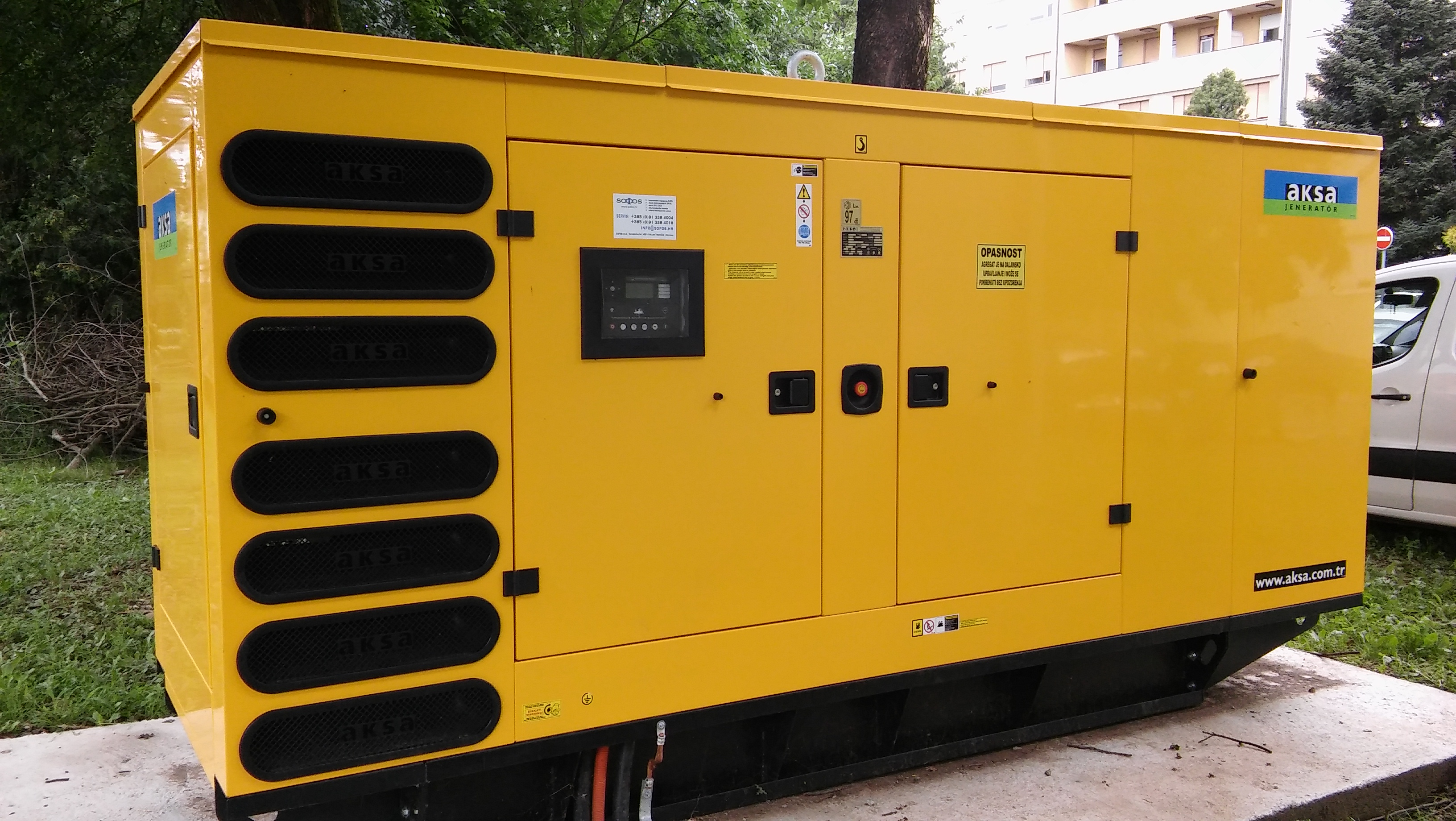 Diesel agregat 250 kVA – objekt u Varaždinu